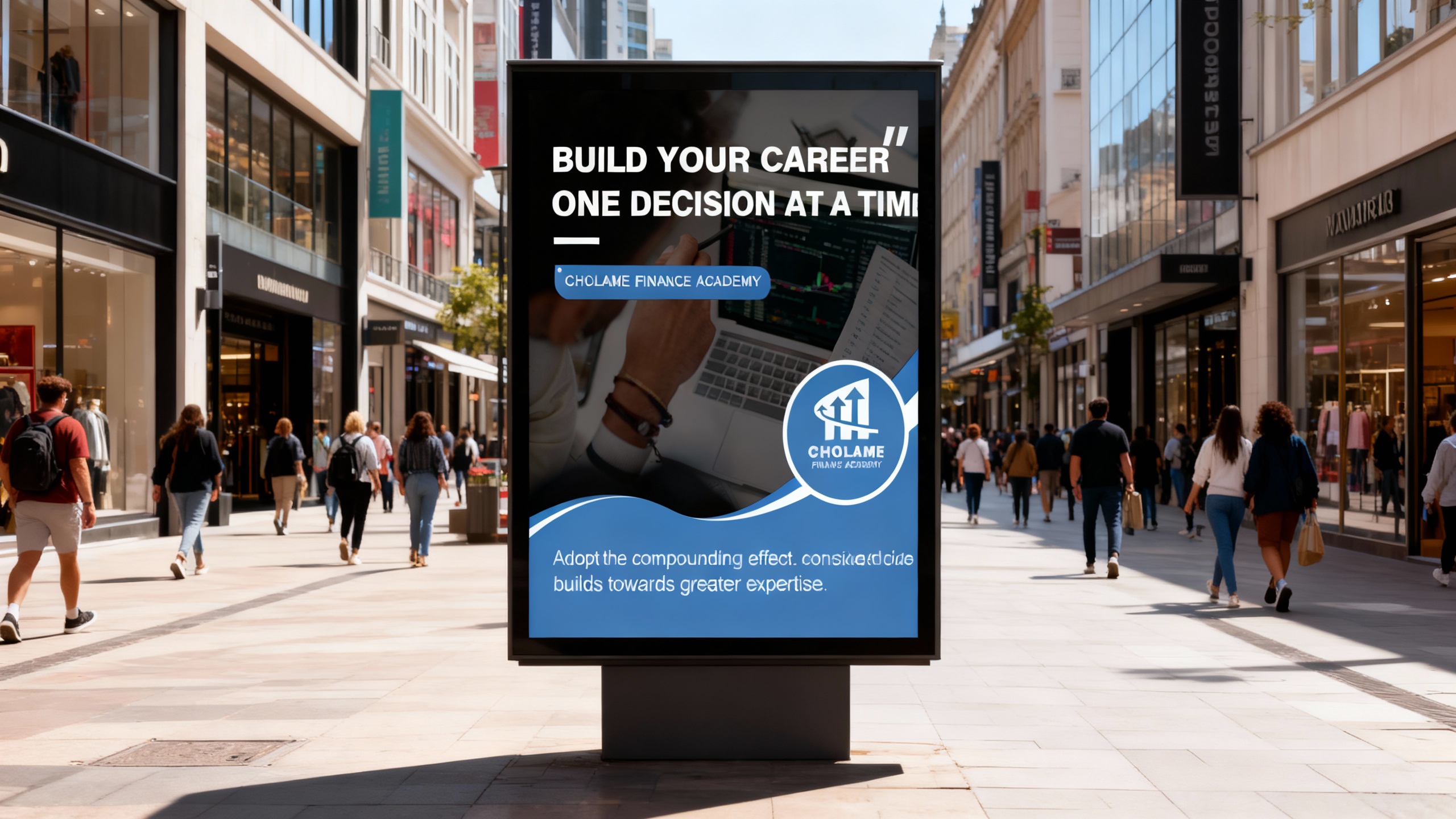 Cholame Finance Academy public research and brand trust visual